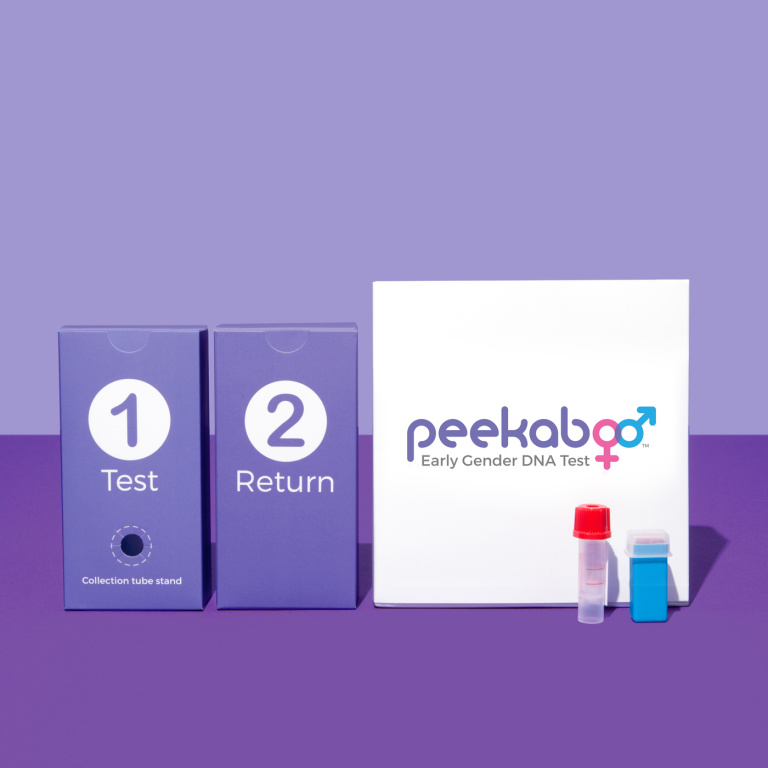 Peekaboo AtHome Early Gender DNA Test (Click + Express)