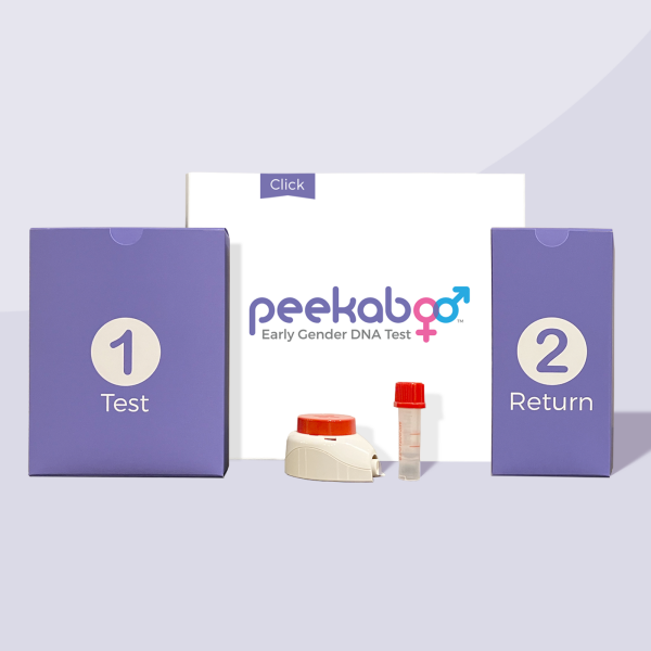 Peekaboo AtHome Early Gender DNA Test (Click + Standard)