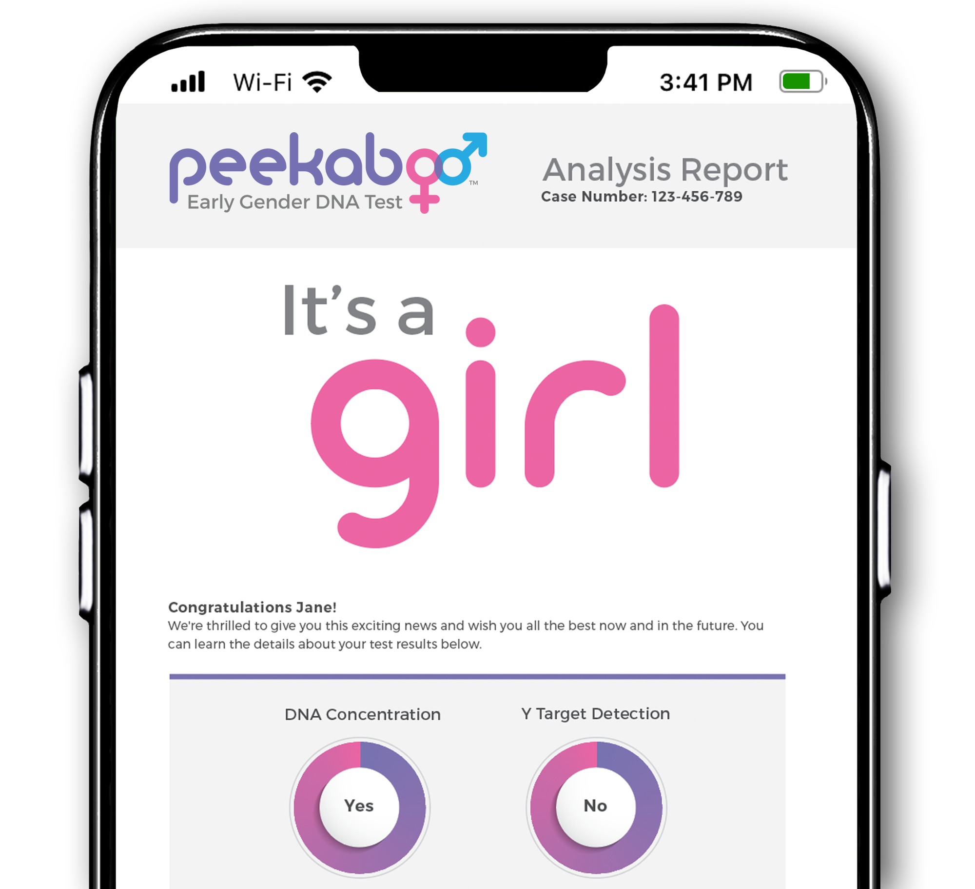 Peekaboo At Home Early Gender Dna Test Peekaboo Early Gender Dna Test 8175