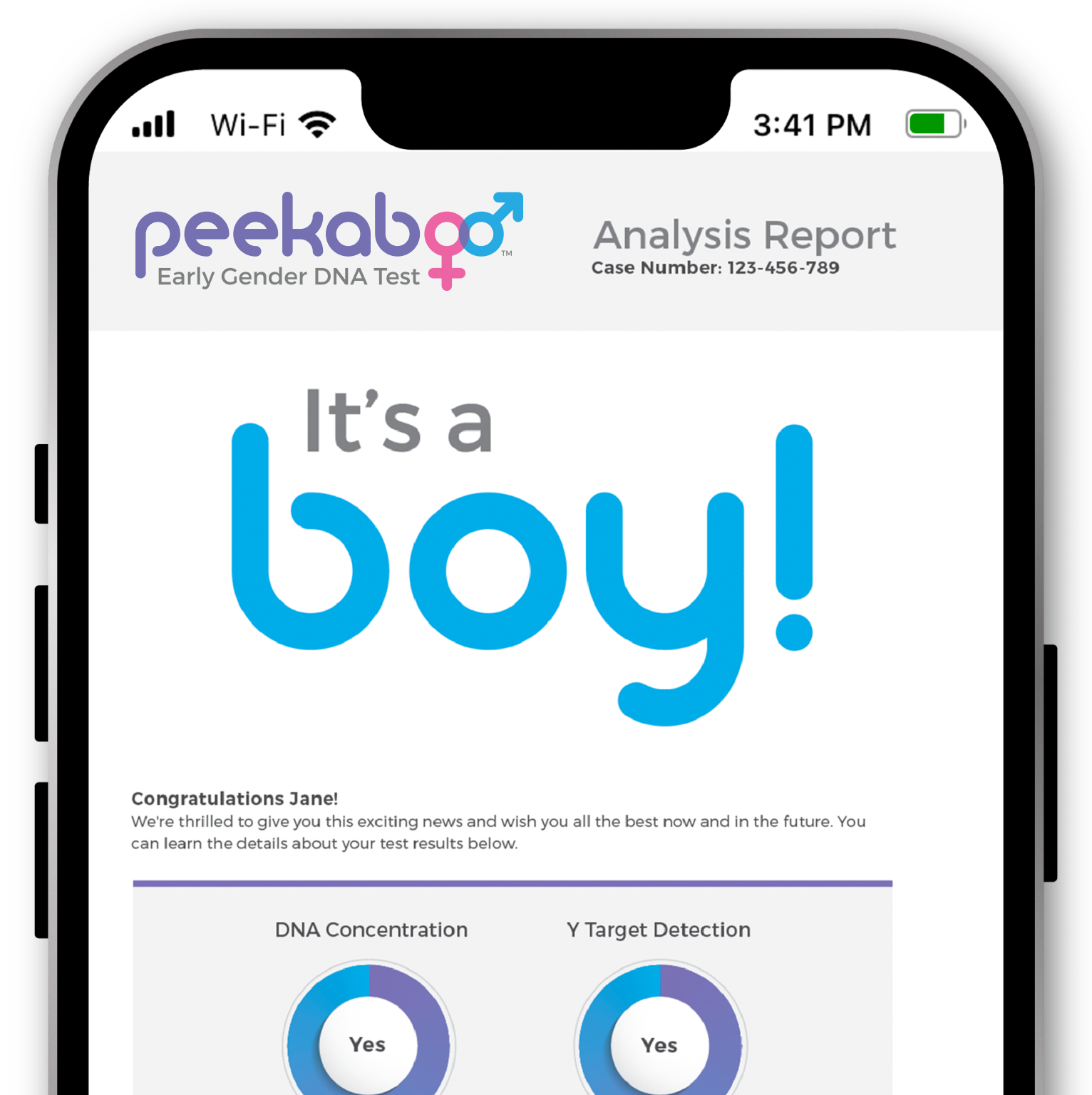 Peekaboo Pro Early Gender Dna Test Peekaboo Early Gender Dna Test 2946